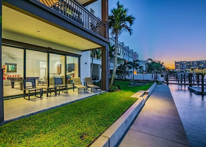 Clearwater Beach Townhome Wgame Room Boat Slip Holiday home Clearwater Beach
